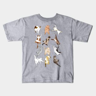 Cats Falling Kids T-Shirt